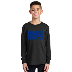 Northwest Youth Cotton Long Sleeve Tee-Black