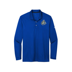 Northwest Nike Dri-FIT Micro Pique 2.0 Long Sleeve Polo Men-Game Royal