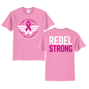 NE Pink Out Unisex Short Sleeve Tee-Candy Pink