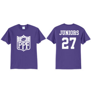 Powder Puff FB Unisex Short Sleeve Tee-Purple