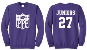 Powder Puff FB Unisex Fleece Crewneck Sweatshirt-Purple