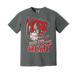 QC Heat BB Unisex Comfort Colors Pigment Dyed Short Sleeve Shirt-Pepper