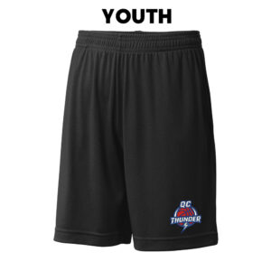 QC Thunder BB YOUTH Sport-Tek PosiCharge Competitor Pocket Short-Black