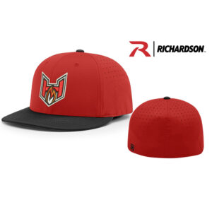 QC Heat Richardson Pro Lite FlexFit Cap Combo-Red/Black