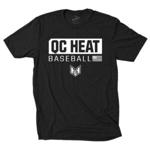 QC Heat Unisex Premium Short Sleeve Tee-Black  Frost