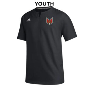 QC Heat Adidas ICON YOUTH Cage Jacket-Black