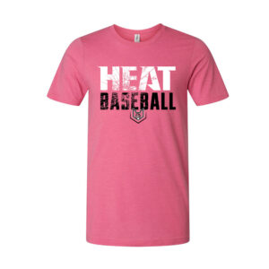 QC Heat Unisex Premium Short Sleeve Tee-Heather Charity Pink