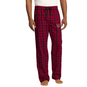 QC Heat District Flannel Plaid Pant Men-New Red