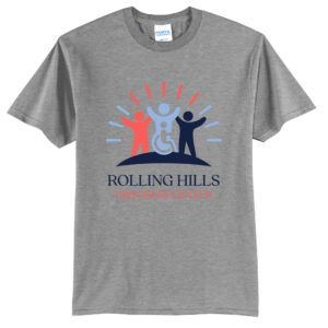 Rolling Hills Unisex Short Sleeve Tee-Athletic Heather