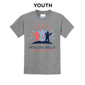 Rolling Hills Youth Short Sleeve Tee-Athletic Heather