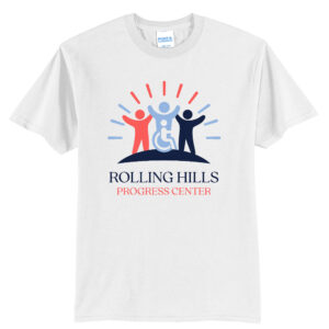Rolling Hills Unisex Short Sleeve Tee-White