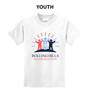 Rolling Hills Youth Short Sleeve Tee-White