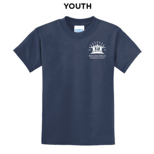 Rolling Hills Youth Short Sleeve Tee-Navy