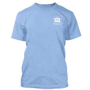 Rolling Hills Unisex Short Sleeve Tee-Carolina Blue