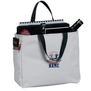Rolling Hills Port Authority- Essential Tote-Chrome Grey