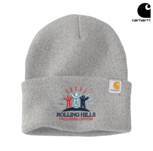 Rolling Hills Carhartt Acrylic Watch Cap 2.0 beanie stocking cap with cuff-Heather Grey
