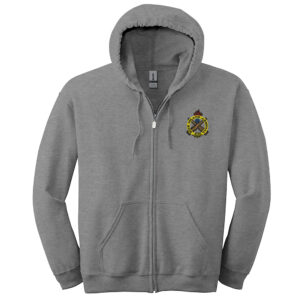 RI Arsenal Unisex Heavy Blend Full-Zip Hooded Sweatshirt –  Sport Grey