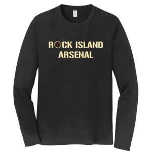 RI Arsenal Unisex Cotton Fan Favorite Long Sleeve Tee-Black