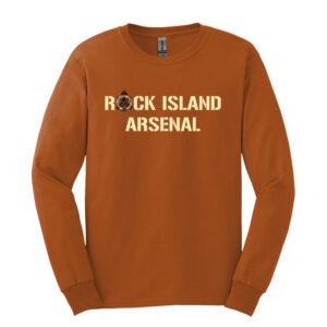 RI Arsenal Ultra Cotton Long-Sleeve T-Shirt-Texas Orange