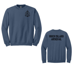 RI Arsenal Unisex Fleece Crewneck Sweatshirt-Indigo