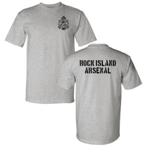 RI Arsenal Tall Cotton Short Sleeve Tee-Grey