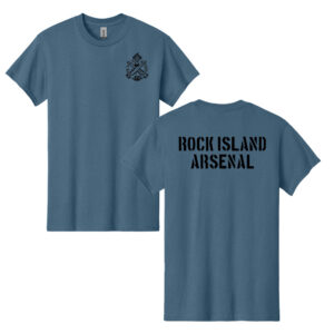 RI Arsenal Unisex Cotton Short Sleeve Tee-Indigo