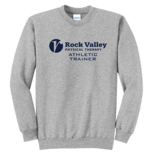 RV Athletic Trainer Unisex Fleece Crewneck Sweatshirt-Athletic Heather
