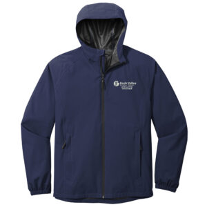 RV Athletic Trainer Port Authority Men Essential Rain Jacket-True Navy