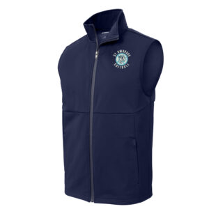 St Ambrose Softball Sport-Tek Men Soft Shell Vest-True Navy