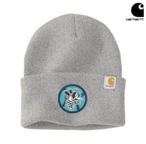 St Ambrose Softball Carhartt Acrylic Watch Cap 2.0 beanie stocking cap with cuff-Heather Grey