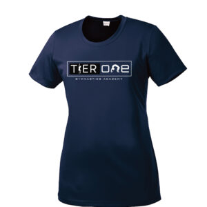 Tier One Sport-Tek – LADIES Competitor Performance Tee-True Navy
