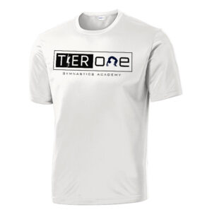 Tier One Sport-Tek Adult- Competitor Performance Tee-White