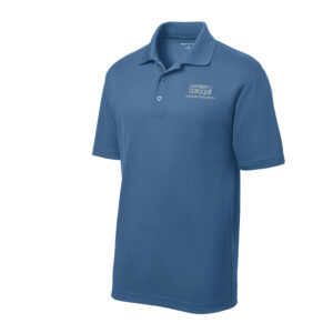 UD Teacher Sport-Tek PosiCharge RacerMesh Polo Men-Dawn Blue