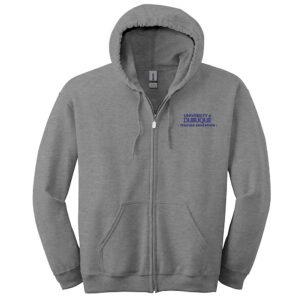 UD Teacher Unisex Classic Full-Zip Hooded Sweatshirt-Sport  Grey