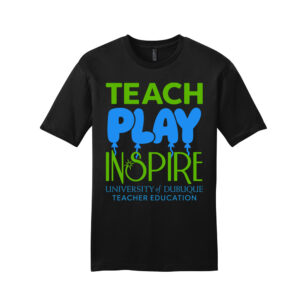 UD Teacher Unisex Premium Short Sleeve Tee-Black