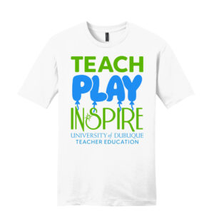 UD Teacher Unisex Premium Fashion Fit Short Sleeve Tee-White