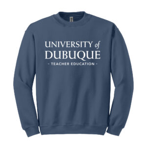 UD Teacher Unisex Basic Crew Sweatshirt-Indigo