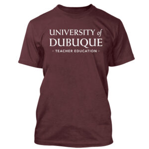UD Teacher Unisex Short Sleeve Tee- Maroon