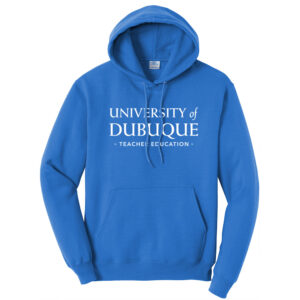 UD Teacher Unisex Fleece Hooded Sweatshirt-Royal