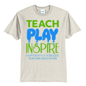 UD Teacher Unisex Short Sleeve Tee-Oatmeal heather