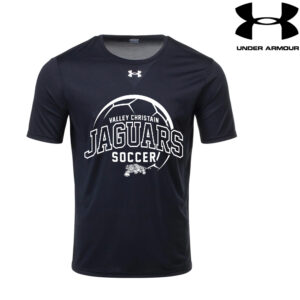 Valley Christian Jaguars Under Armour Men Team Tech Short Sleeve Tee-Black