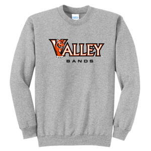 Valley Bands Unisex Fleece Crewneck Sweatshirt-Athletic Heather