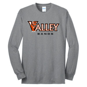 Valley Bands Unisex Cotton Long Sleeve Tee-Athletic heather