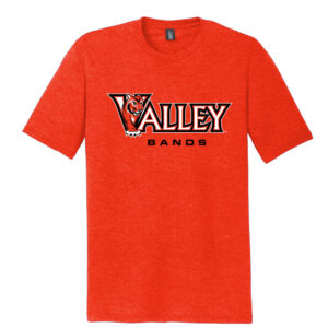 Valley Bands Unisex Premium Short Sleeve Tee-Deep Orange Heather