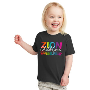 Zion Fine Jersey Toddler T-Black