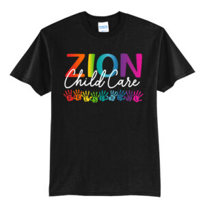 Zion Unisex Short Sleeve Tee-Black
