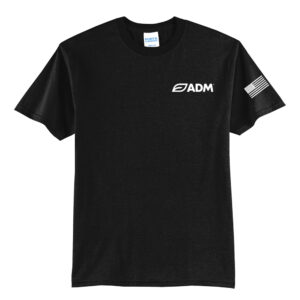ADM Unisex Short Sleeve Tee-Black