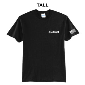 ADM Tall Short Sleeve Tee-Black