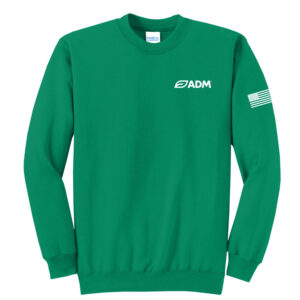 ADM Unisex Fleece Crewneck Sweatshirt-Kelly