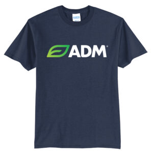 ADM Unisex Short Sleeve Tee-Navy